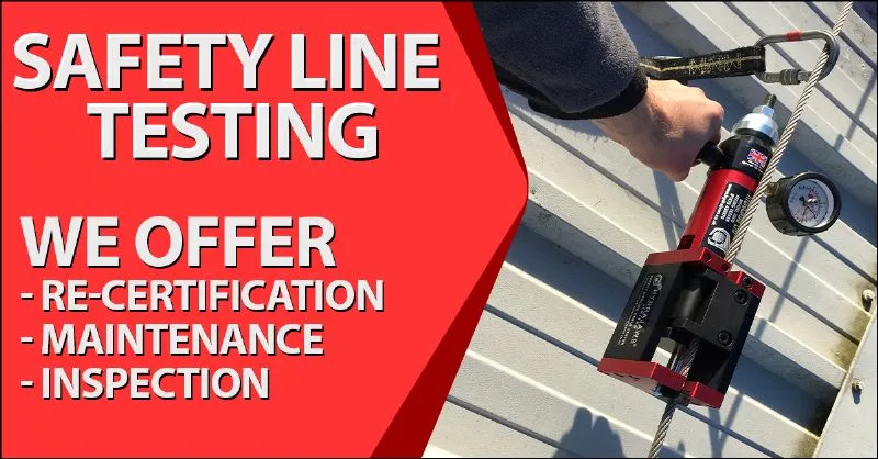 Safety Line Testing Practical Roofing -  , United Kingdom